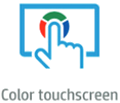 8-Zoll-Touchscreen-Farbdisplay